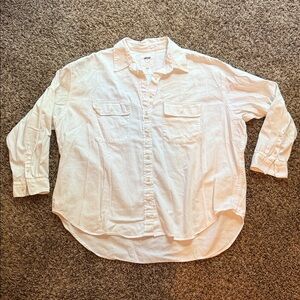 Aerie white button down